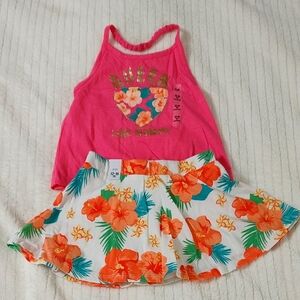 The Children's Place Pink and Orange Tank Top